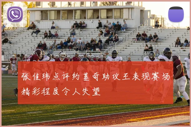 张佳玮点评约基奇助攻王表现赛场精彩程度令人失望