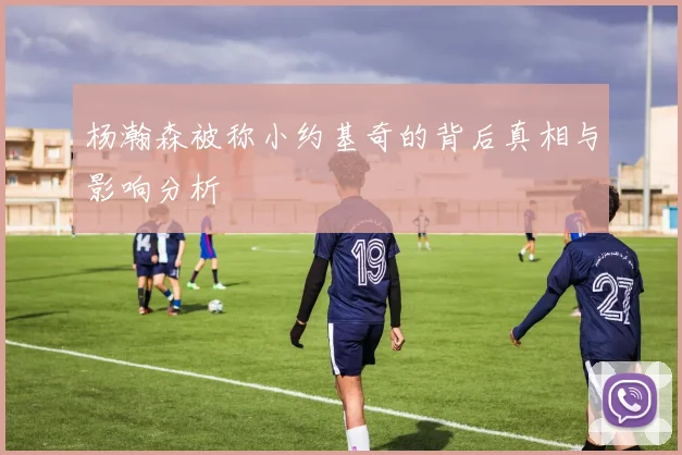 杨瀚森被称小约基奇的背后真相与影响分析
